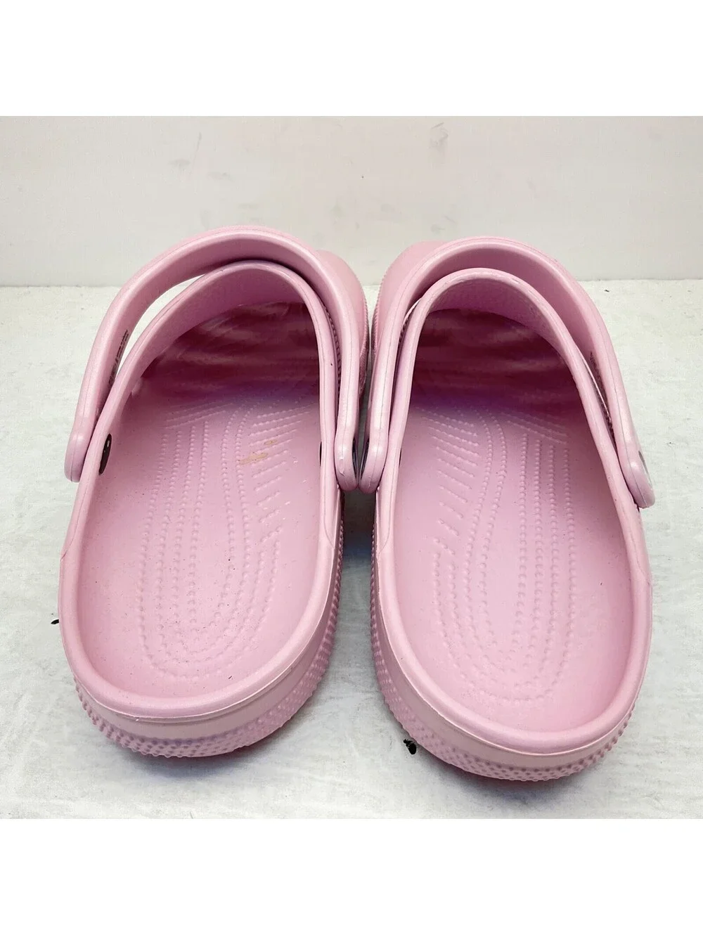 Crocs Men's Slip-On Classic Clog Sandals Light Pink Size 13M